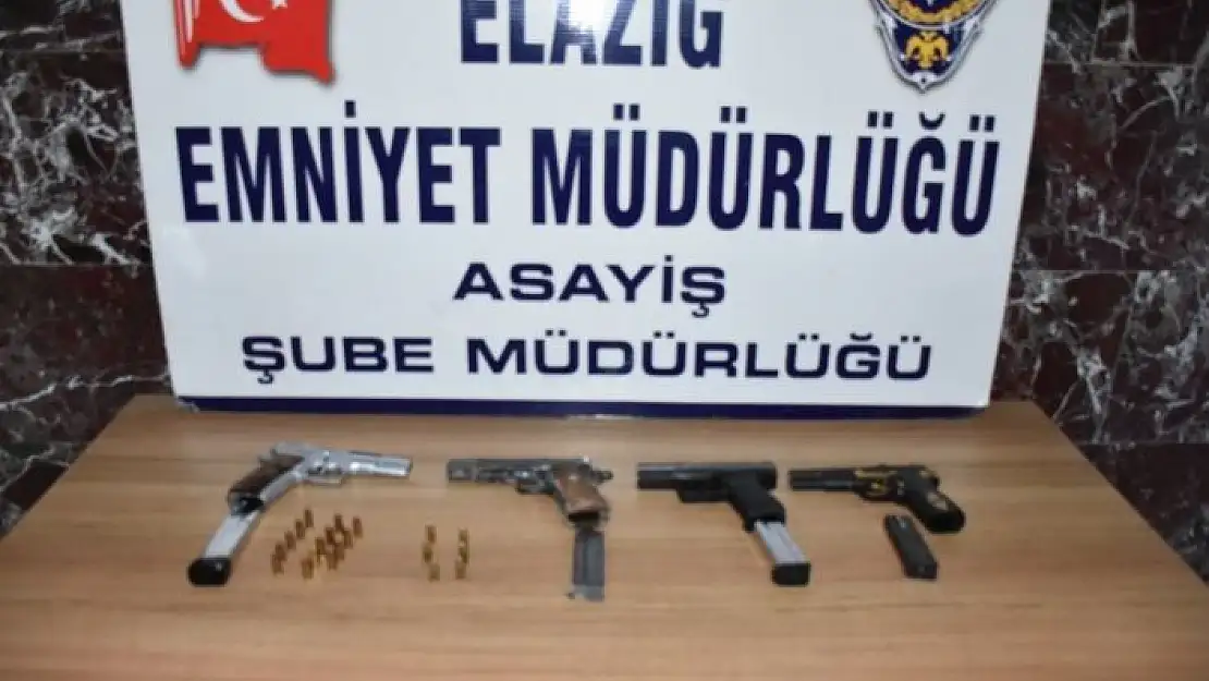 'Elazığ´da çeşitli suçlardan aranan 9 şüpheli tutuklandı'