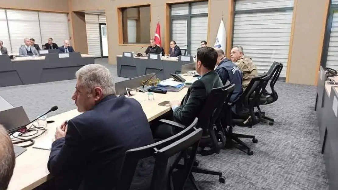 'Elazığ´da çığ önlemleri ve faaliyetleri toplantısı düzenlendi'