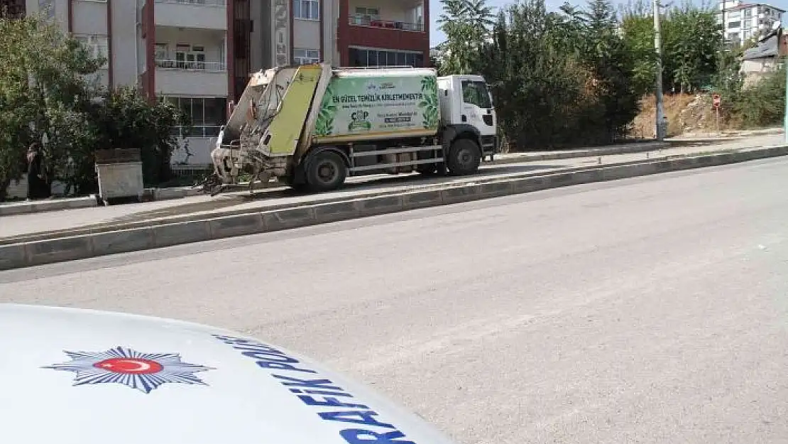 'Elazığ´da çöp toplama aracının çarptığı kadın hayatını kaybetti'