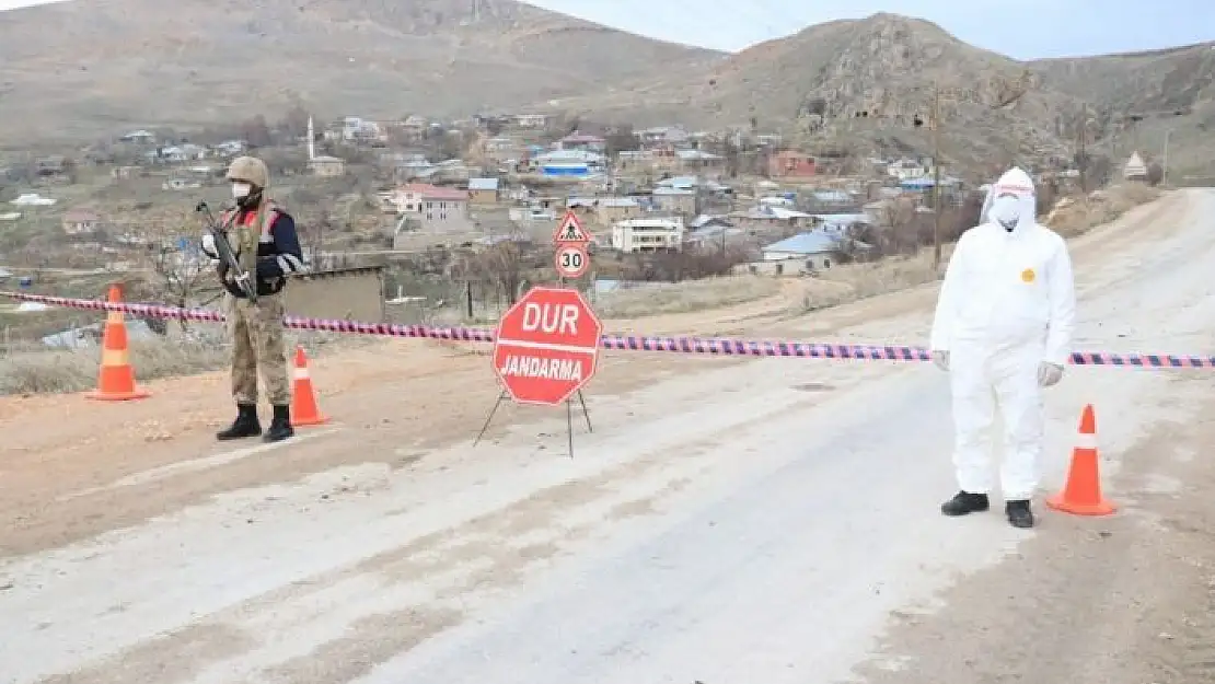 'Elazığ´da Covid-19 nedeniyle karantinaya alınan köy sayısı 3´e çıktı'