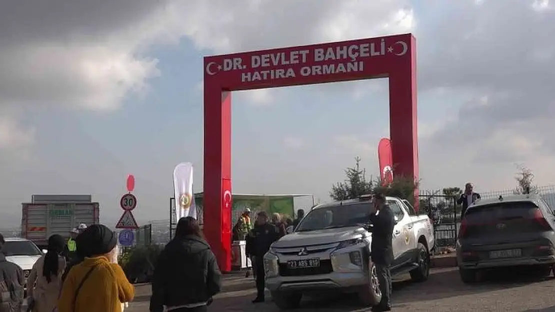 'Elazığ´da Devlet Bahçeli Hatıra Ormanı oluşturuldu'