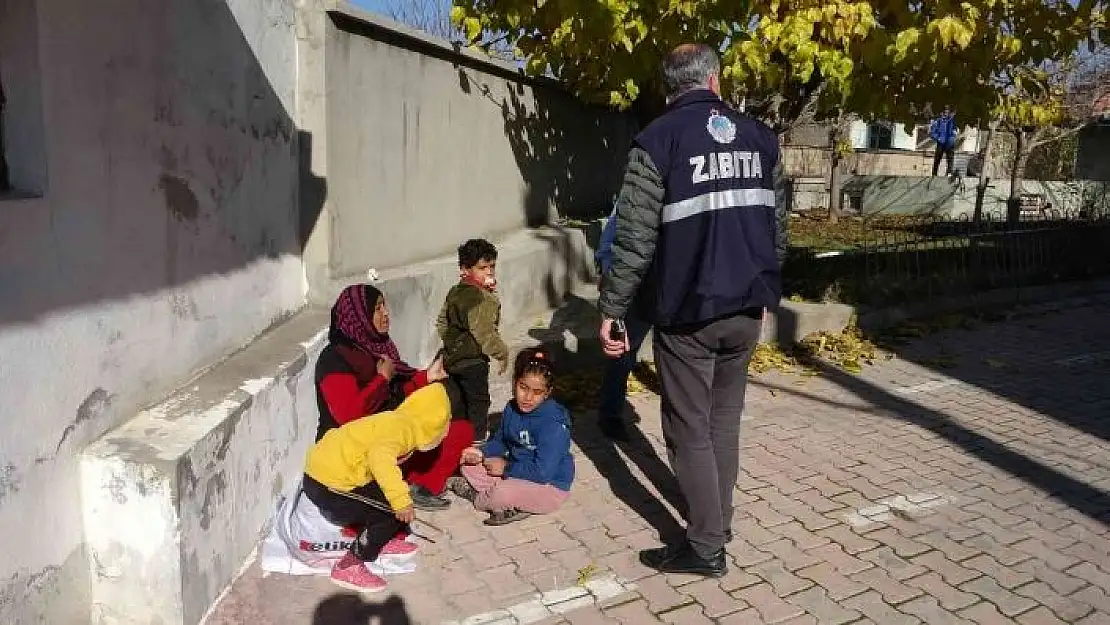 'Elazığ´da dilenci operasyonları sürüyor: Bir yılda bin 900 dilenci toplandı'