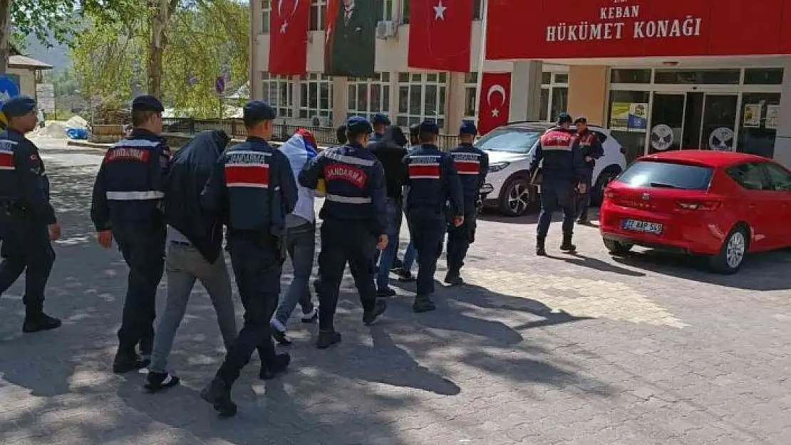 'Elazığ´da hayvan çiftliğinden hırsızlık yapan 4 şüpheli yakalandı'