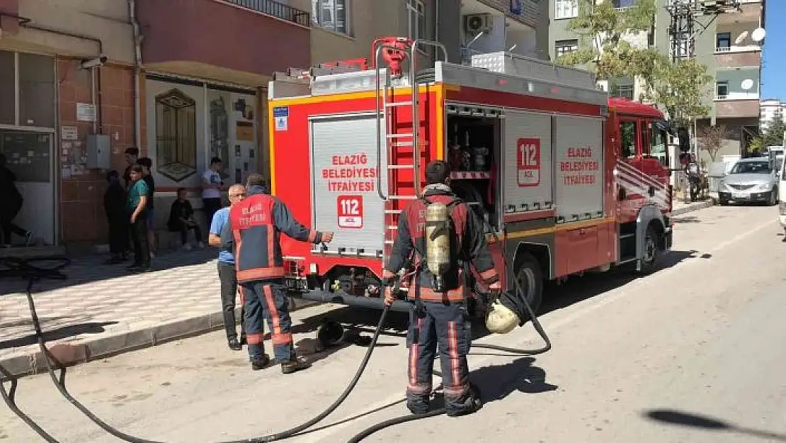 'Elazığ´da ikametgah yangını'