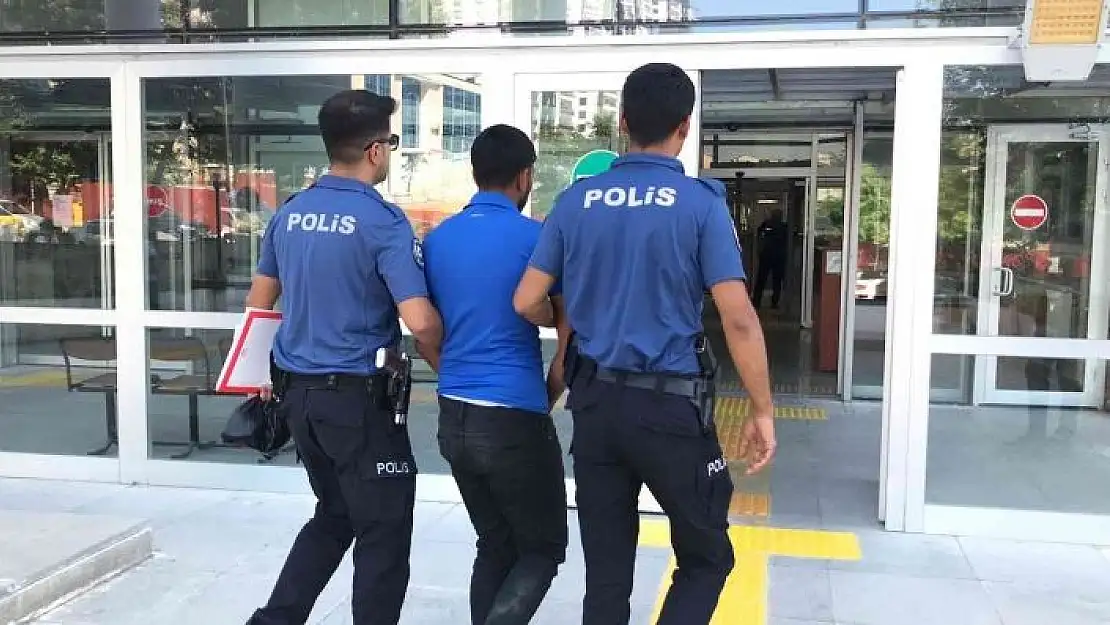 'Elazığ´da iş yerinden palet çalan şüpheli tutuklandı'
