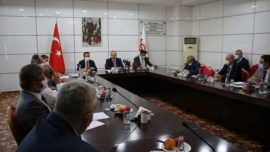 'Elazığ´da Kamu-Üniversite-Sanayi İşbirliği İl Planlama ve Geliştirme Kurulu dönem toplantısı'