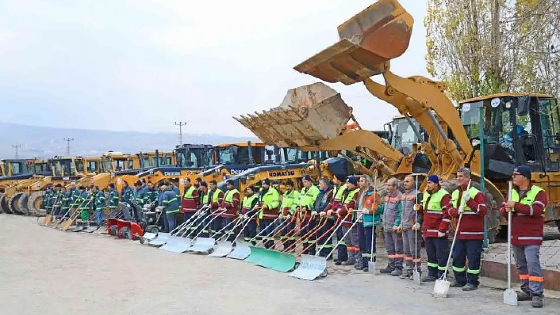 'Elazığ´da kış hazırlıkları tamamlandı'