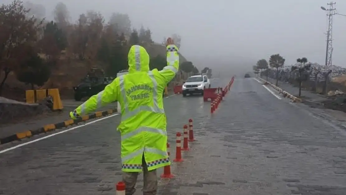 'Elazığ´da kış lastiği denetimleri başladı'