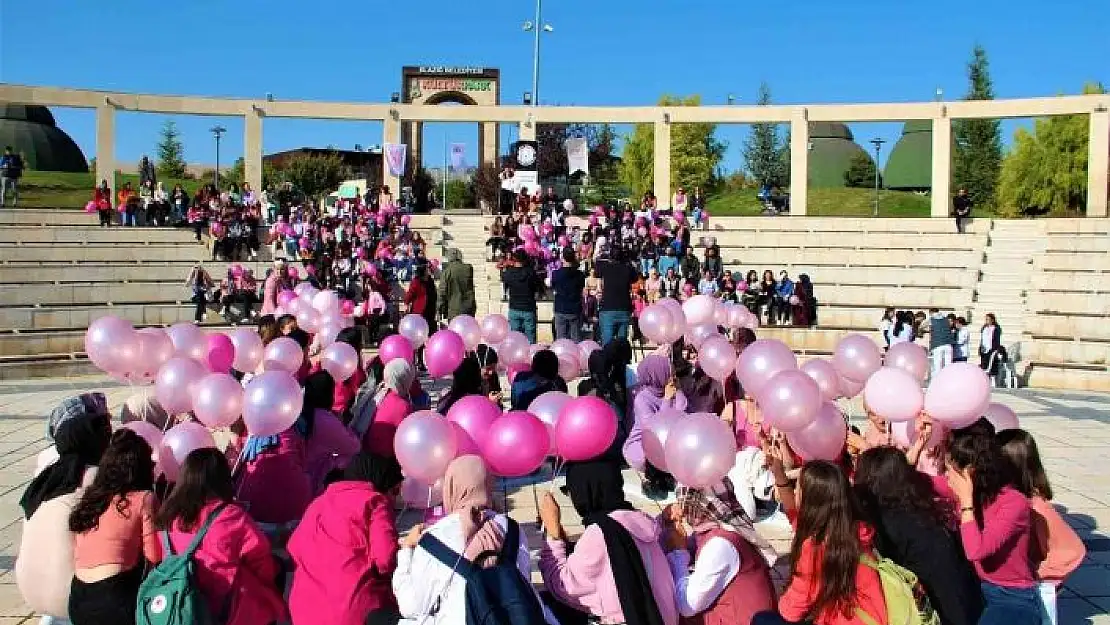 'Elazığ´da `Meme Kanseri Farkındalık´ yürüyüşü'