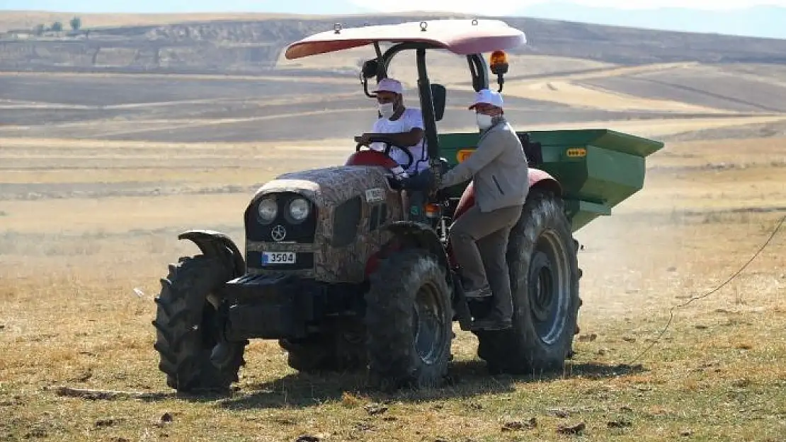'Elazığ´da meralar gübrelendi'