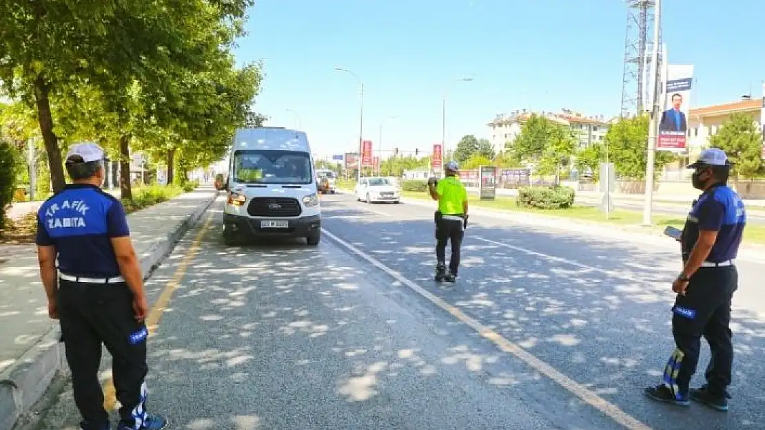 'Elazığ´da minibüs ve otobüsler denetlendi'