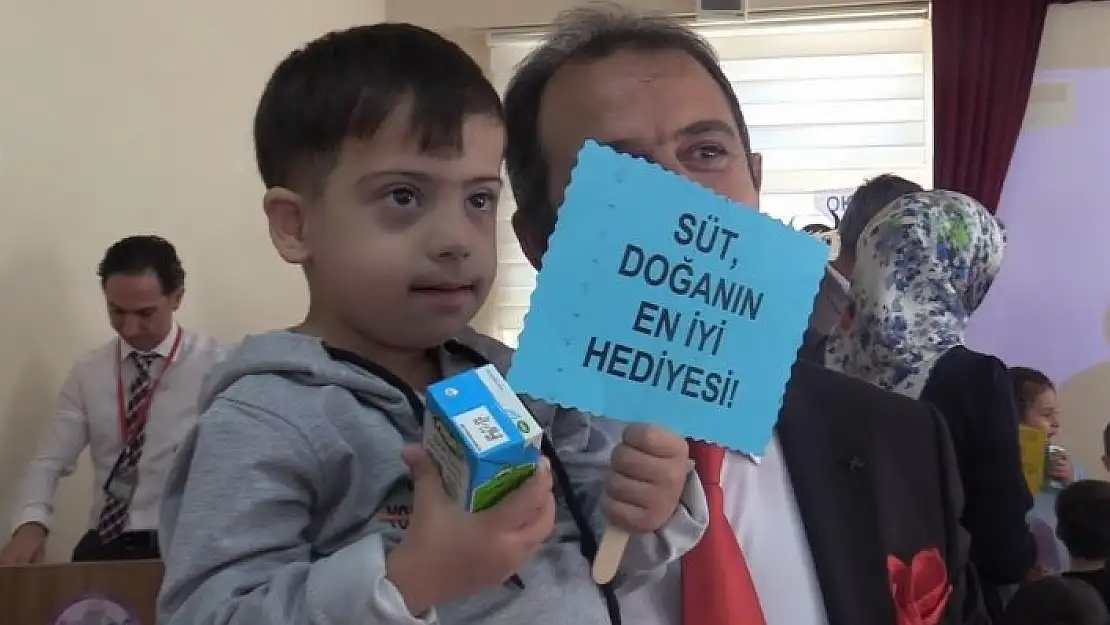 'Elazığ´da miniklere okul sütü dağıtıldı'