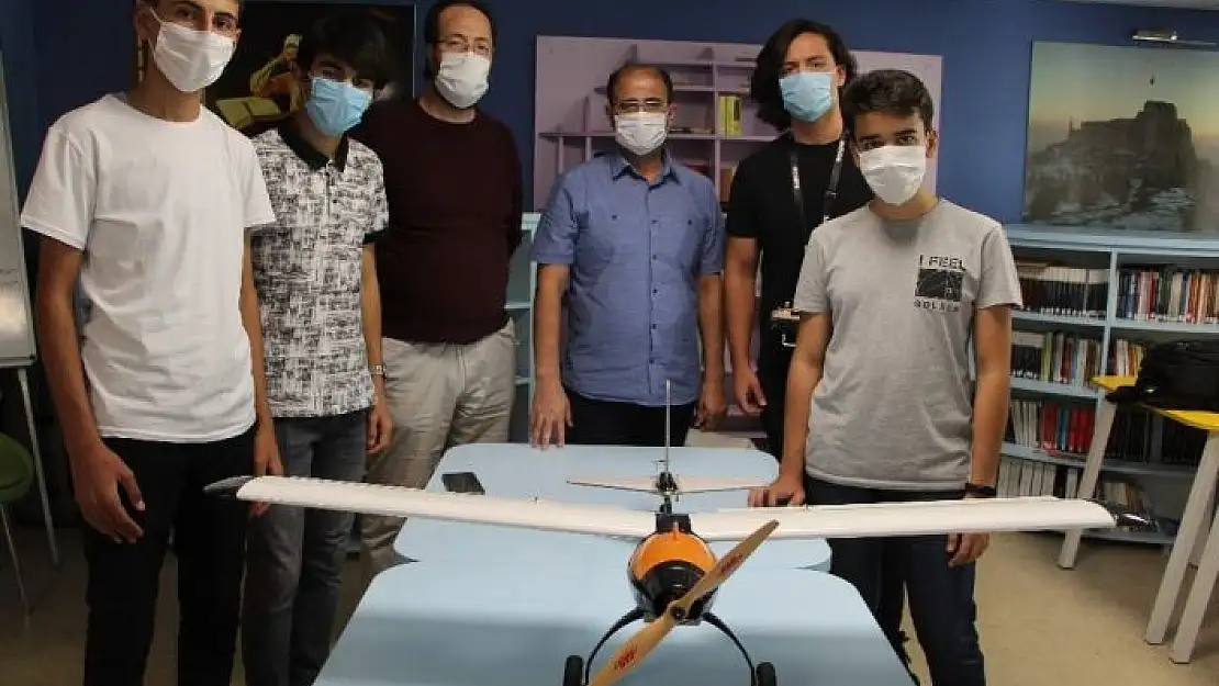 'Elazığ´da öğrenciler ürettikleri drone ile birinciliği hedefliyor'