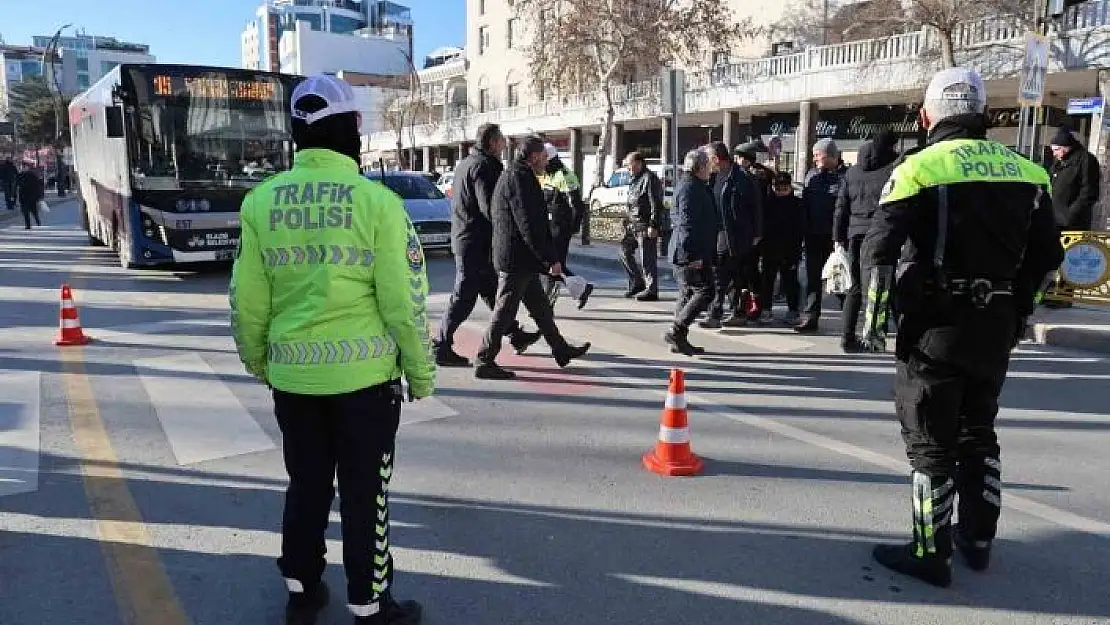 'Elazığda Önce Yaya uygulaması'