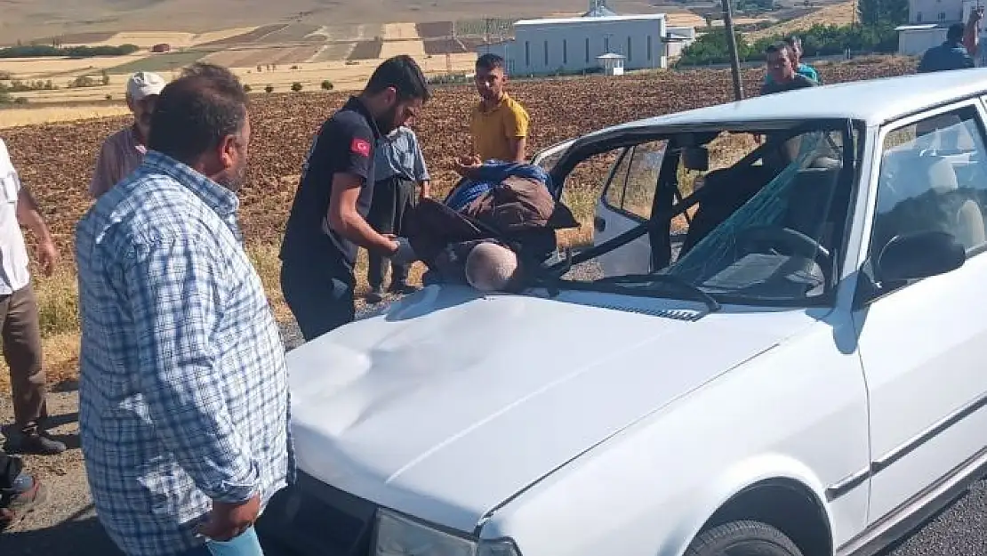 'Elazığ´da otomobilin çarptığı yaya yaralandı'