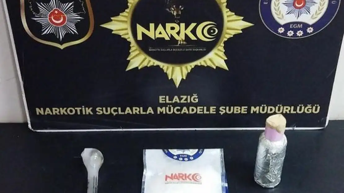 'Elazığ´da polis uyuşturucu tacirlerine geçit vermiyor: 3 tutuklama'