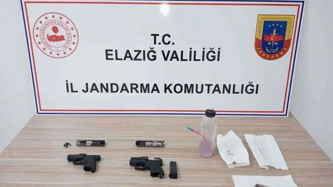 'Elazığ´da ruhsatsız silah ele geçirildi'