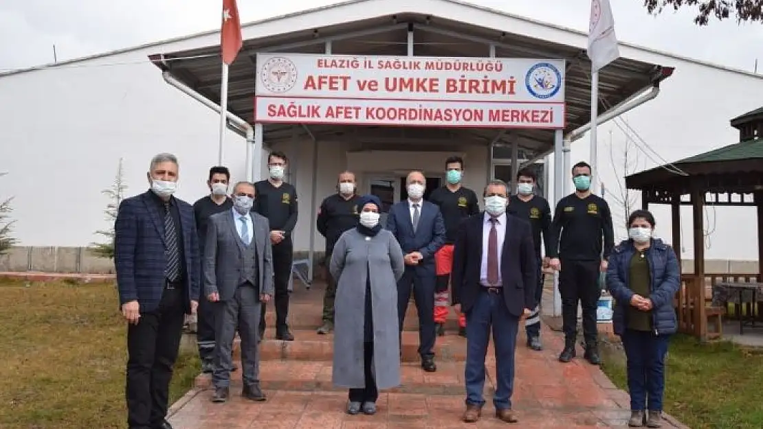 'Elazığ´da  Sağlık Afet Koordinasyon Merkezi hizmete girdi'