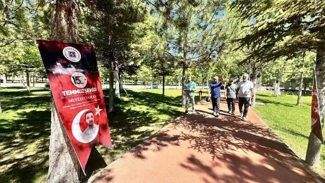 'Elazığ´da şehitler yolu yürüyüş parkuru ve sergi açılışı'