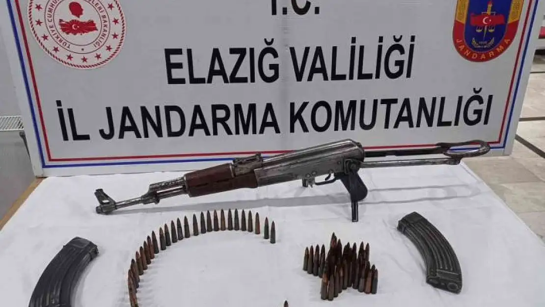 'Elazığ´da silah kaçakçılarına yönelik operasyonda Kalaşnikof ele geçirildi'