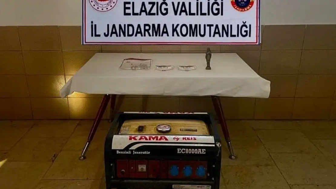 'Elazığ´da tarihi eser operasyonunda Meryem Ana heykeli ele geçirildi: 3 gözaltı'