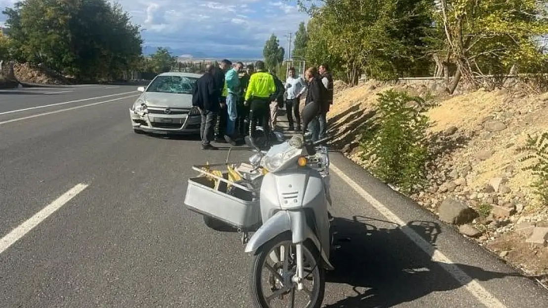 'Elazığ´da trafik kazası: 1 ağır yaralı'