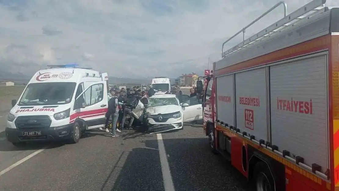 'Elazığ´da trafik kazası: 1´i ağır 5 yaralı'