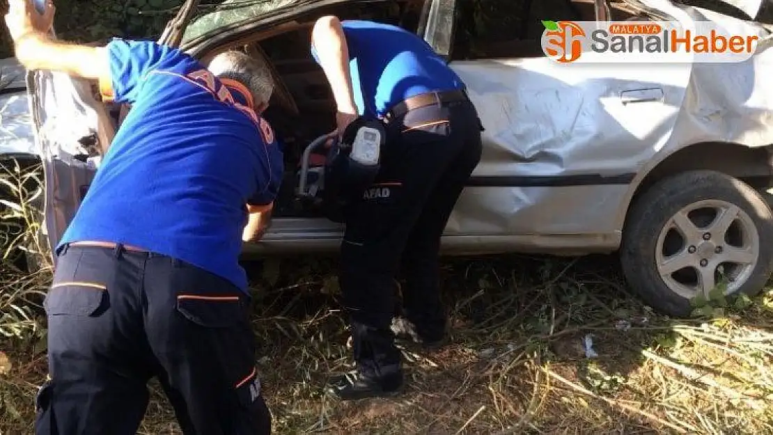 Elazığ'da trafik kazası: 1'i ağır 5 yaralı