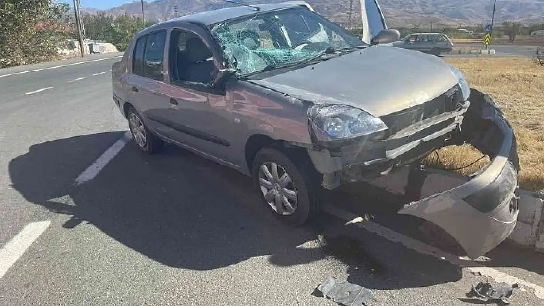 'Elazığ´da trafik kazası: 1 yaralı'
