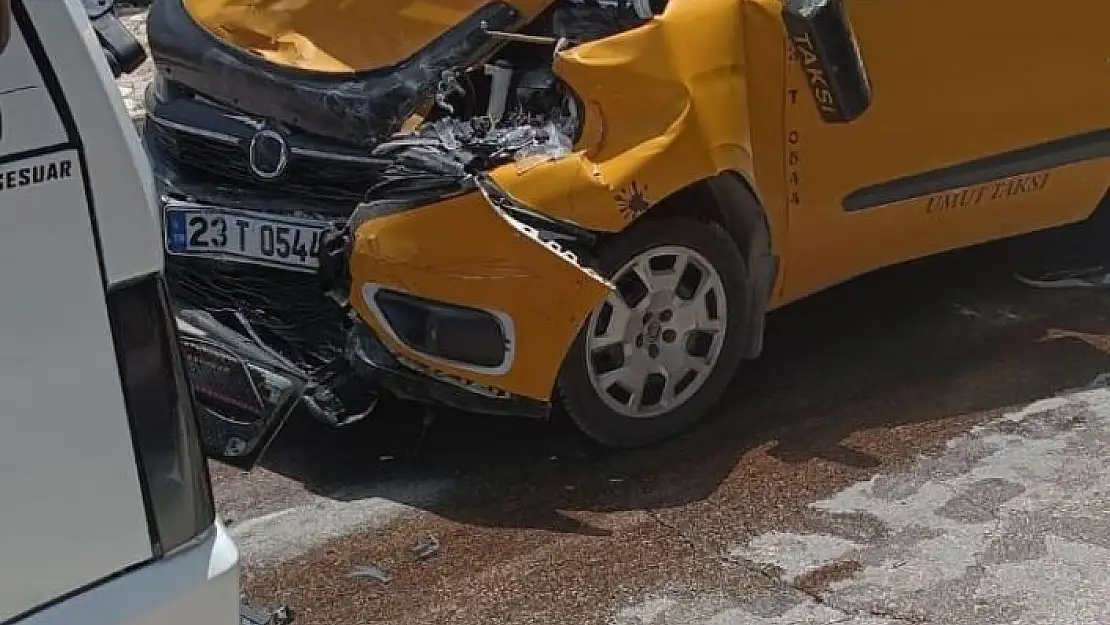 'Elazığ´da trafik kazası: 1 yaralı'