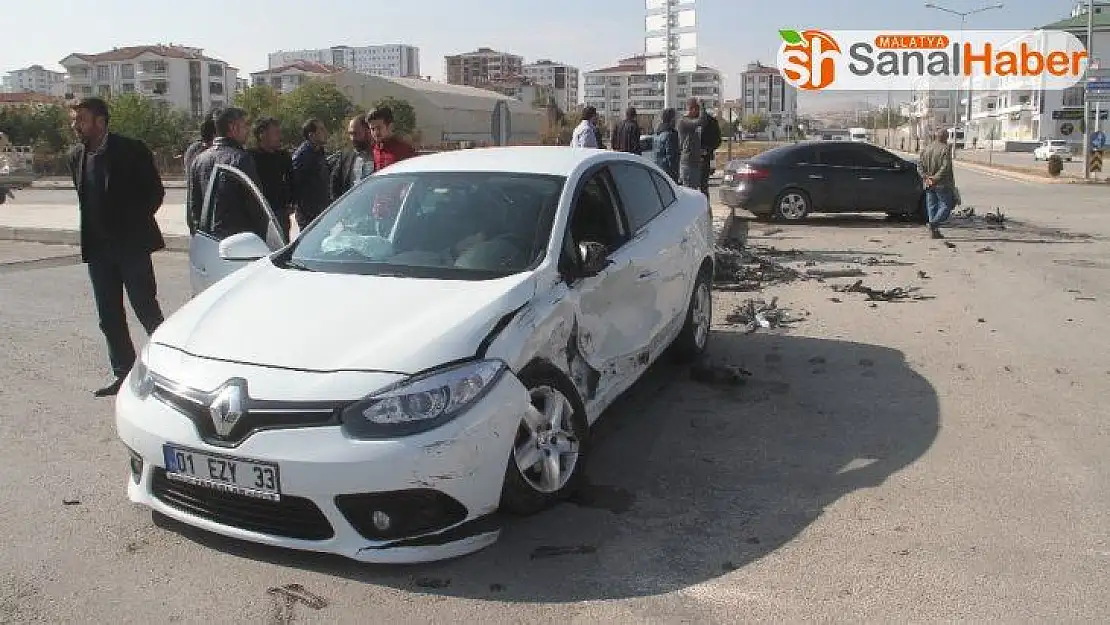 Elazığ'da trafik kazası: 1 yaralı