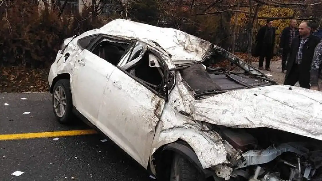 'Elazığ´da trafik kazası: 2 yaralı'