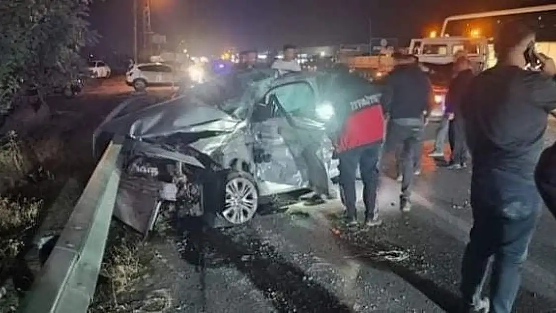 'Elazığ´da trafik kazası: 2 yaralı'