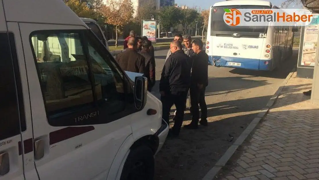 Elazığ'da trafik kazası:1 yaralı