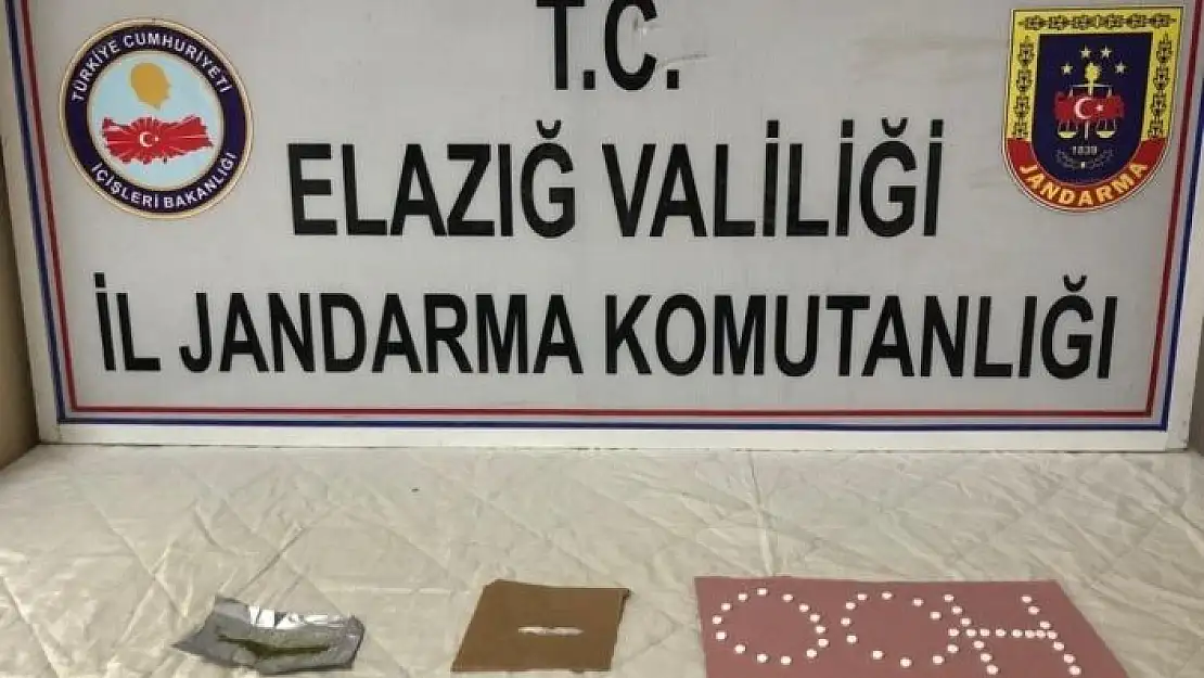 'Elazığ´da uyuşturucu ile mücadele 2 şüpheli yakalandı'