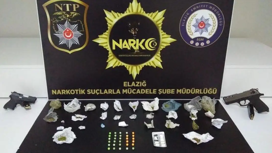 'Elazığ´da uyuşturucu ile mücadele 36 şahsa işlem yapıldı'