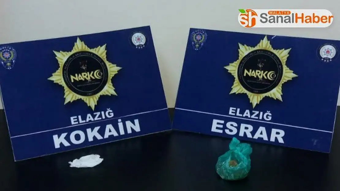 Elazığ'da uyuşturucu ile mücadele