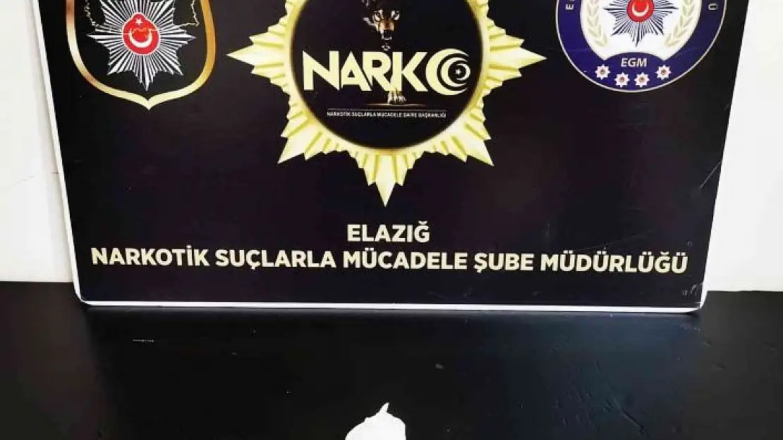 'Elazığ´da uyuşturucu madde operasyonu: 2 tutuklama'