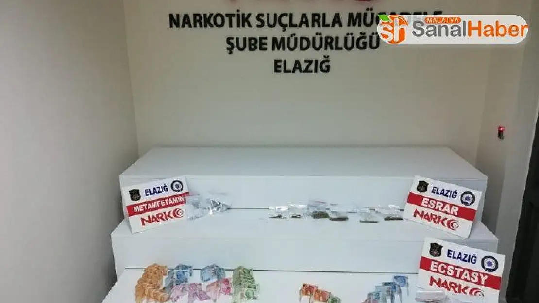 Elazığ'da uyuşturucu operasyonu: 2 tutuklama
