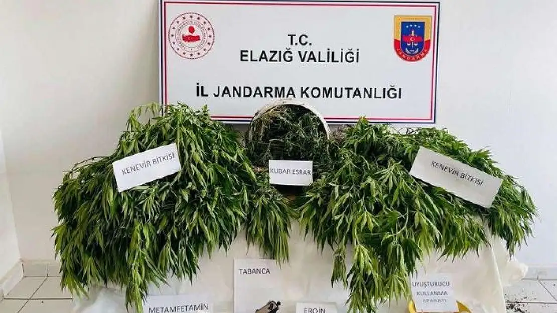 'Elazığ´da uyuşturucu operasyonu: 3 gözaltı'