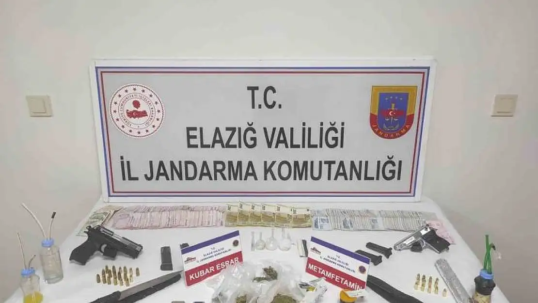 'Elazığ´da uyuşturucu operasyonu :4 tutuklama'