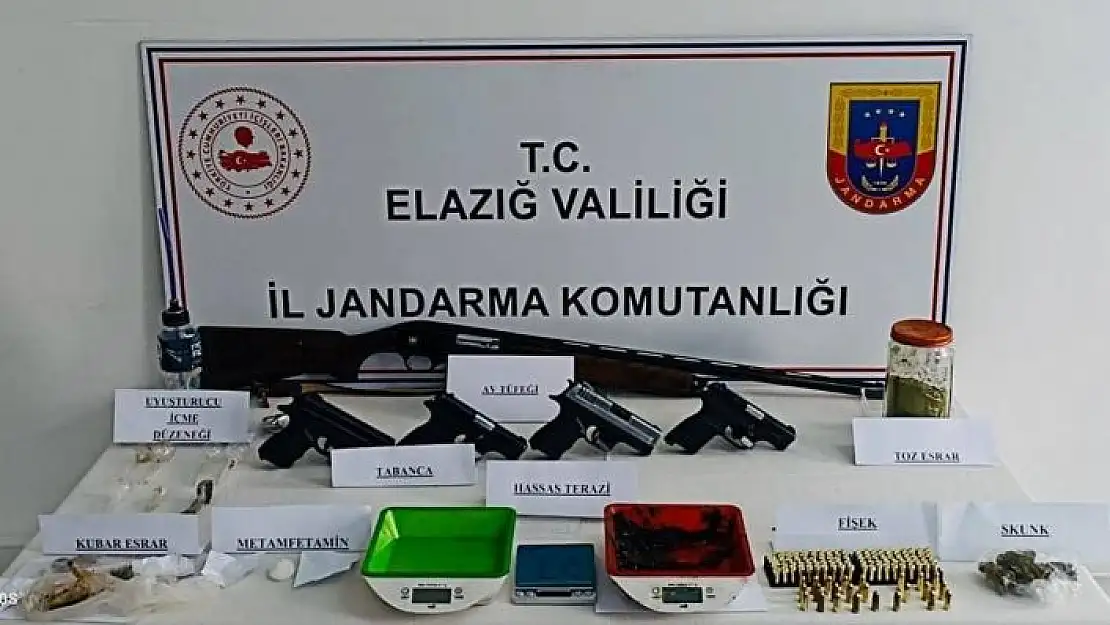 'Elazığda uyuşturucu operasyonu: 7 şüpheli gözaltı, 21 şahsa işlem yapıldı'