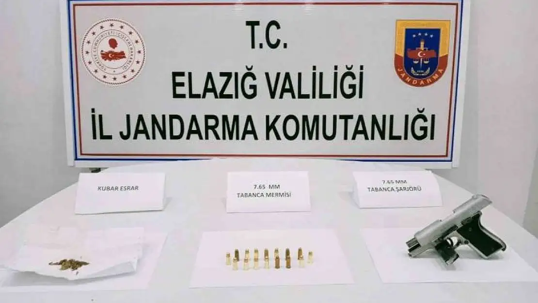 'Elazığ´da uyuşturucuyla mücadele: 1 gözaltı'