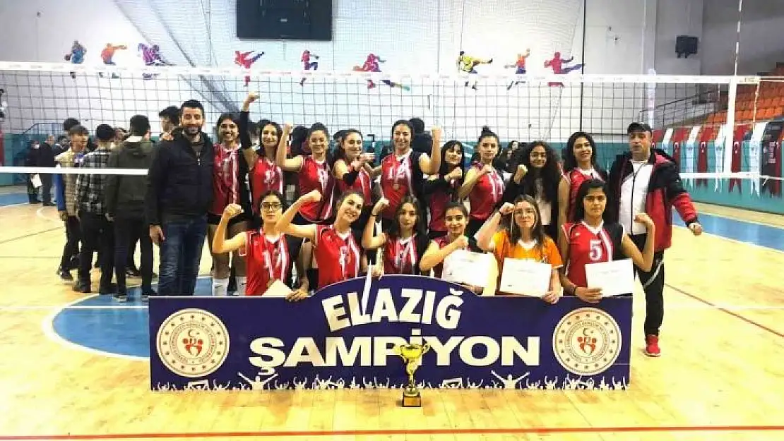 'Elazığ´da voleybol müsabakaları sona erdi'