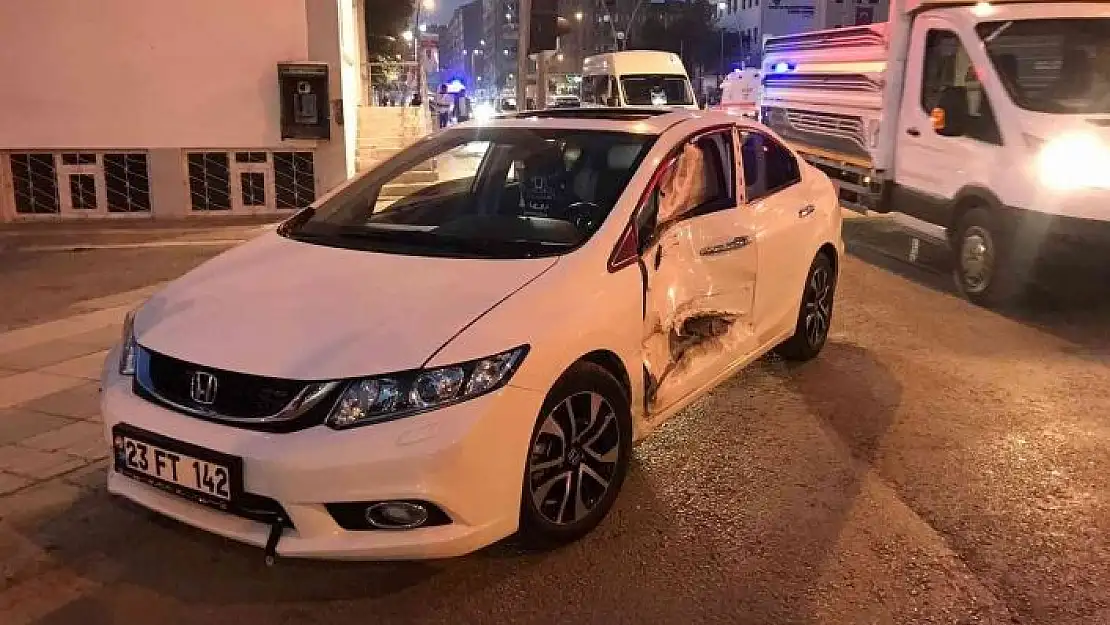 'Elazığ´da zincirleme trafik kazası: 1 yaralı'
