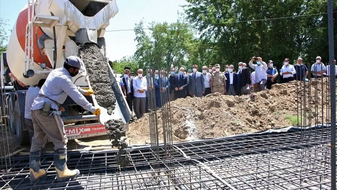 'Elazığ Derviş Ali Camii´nin temeli atıldı'