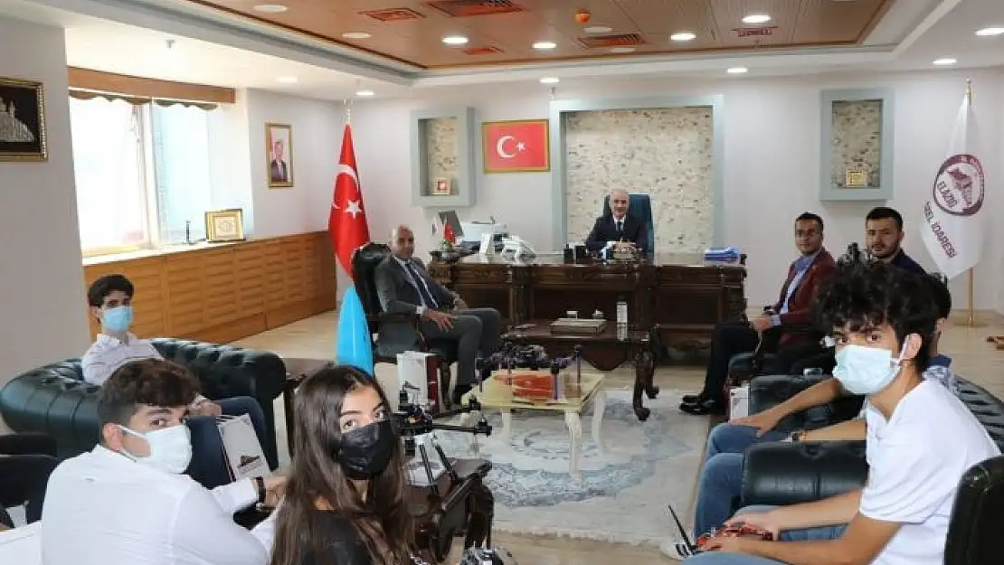 'Elazığ İl Özel İdaresi´nden Drone ve Roket Takımına tam destek'