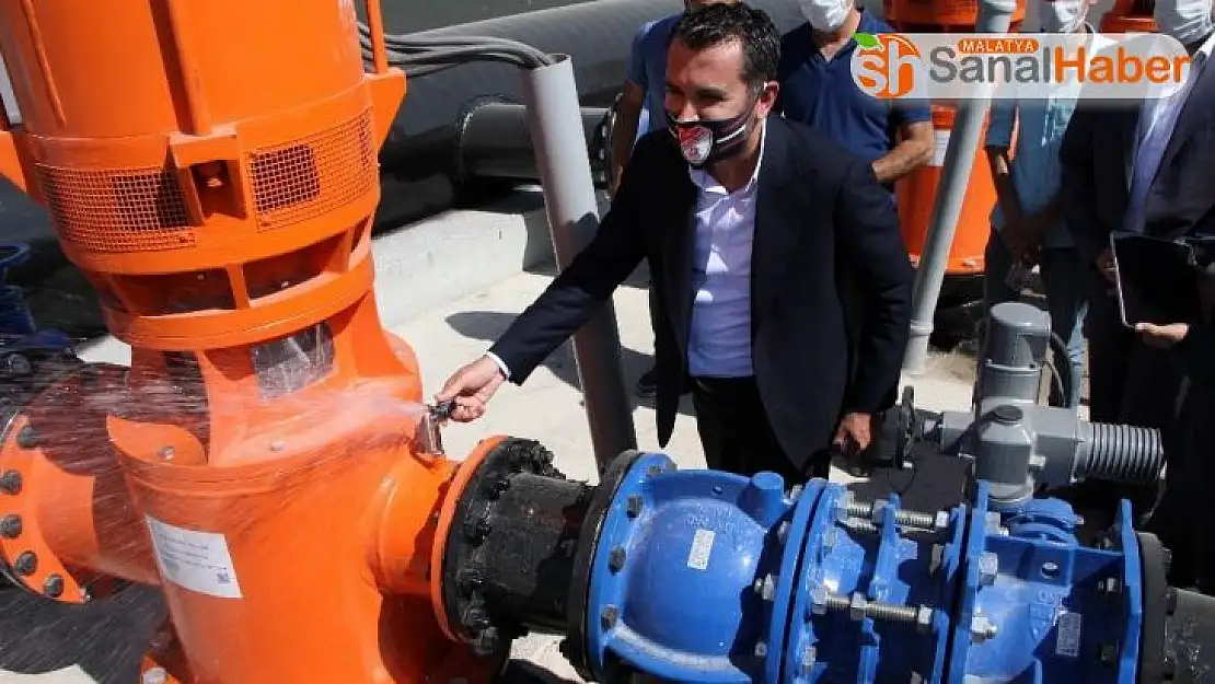 Elazığ'ın yıllardır süren sorunu çözüldü, kent  içme suyuna kavuştu