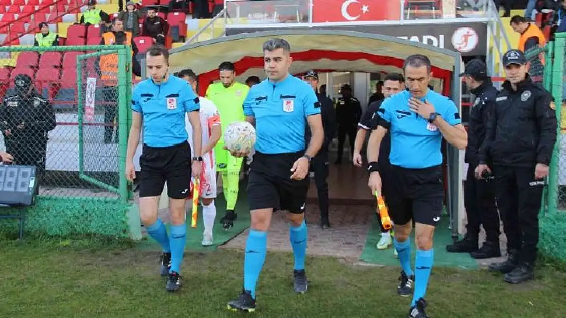 'Elazığ takımlarının maçlarını yönetecek hakemler açıklandı'