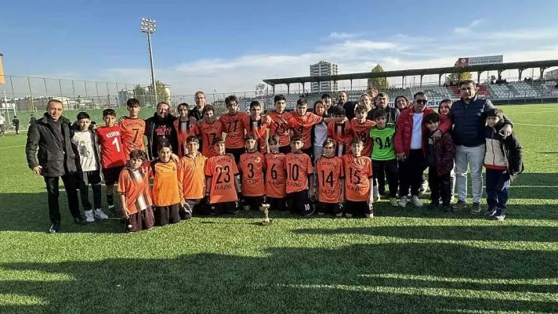 'Elazığ U14 Ligi´nde şampiyon Yolspor'